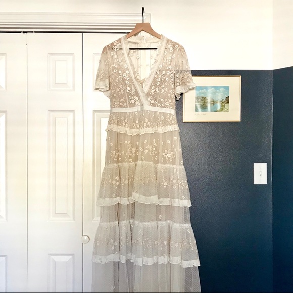 asos needle and thread dress